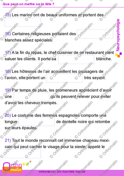 Page 5 de la fiche