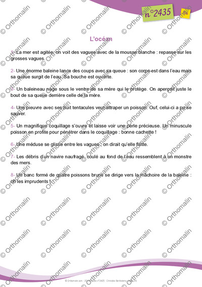 Page 2 de la fiche