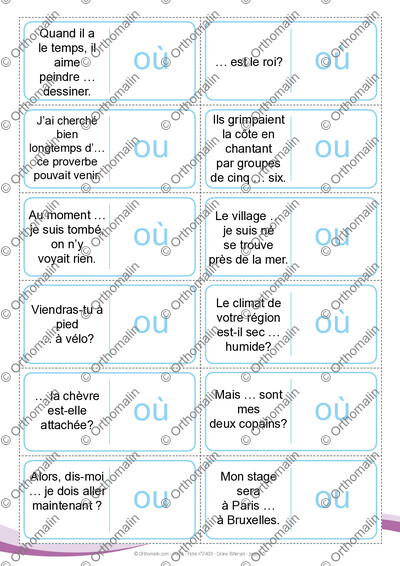 Page 2 de la fiche
