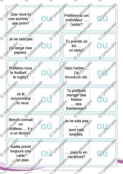 Page 3 de la fiche