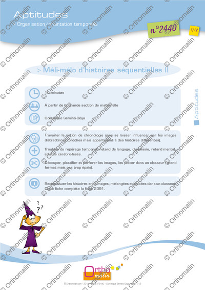 Page 1 de la fiche