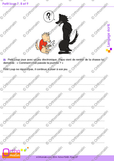 Page 3 de la fiche