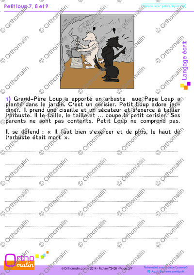 Page 5 de la fiche