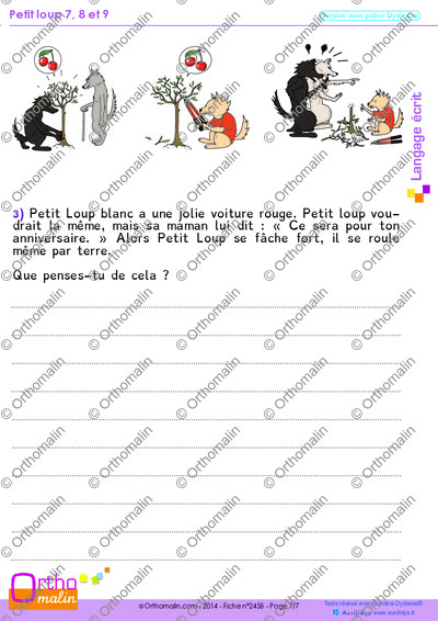 Page 7 de la fiche