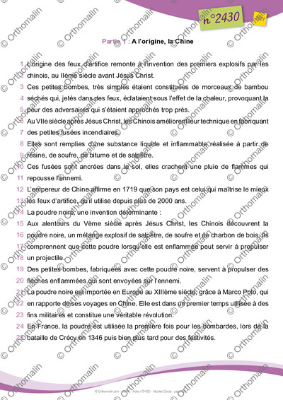 Page 2 de la fiche