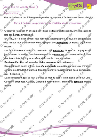 Page 14 de la fiche