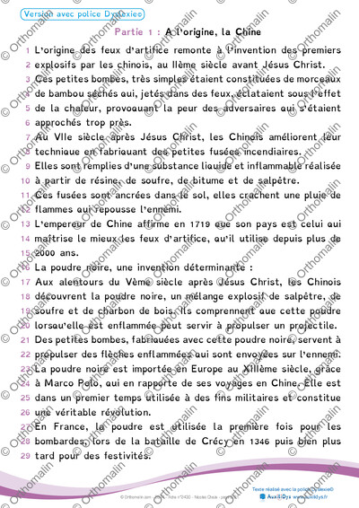 Page 3 de la fiche