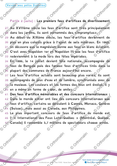 Page 7 de la fiche