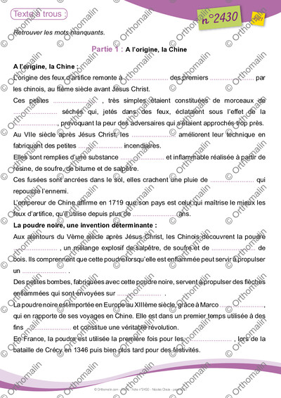 Page 9 de la fiche