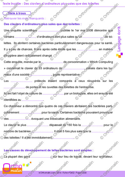 Page 12 de la fiche