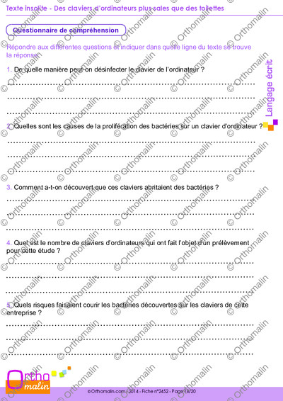 Page 18 de la fiche