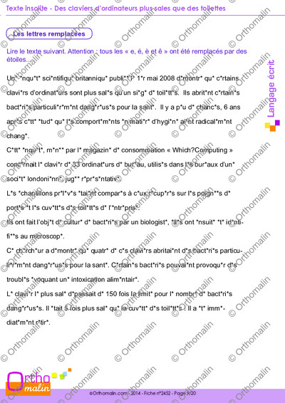Page 9 de la fiche