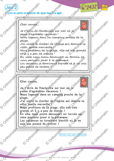 Page 11 de la fiche