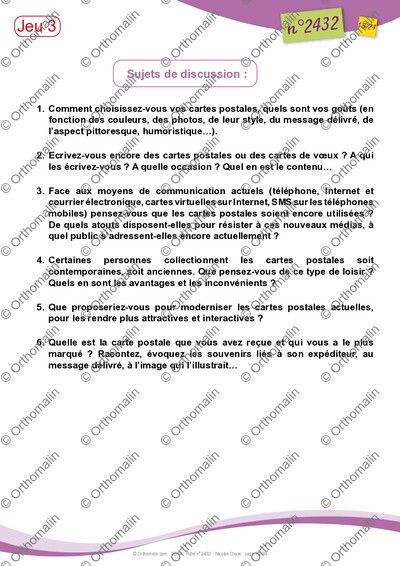 Page 15 de la fiche