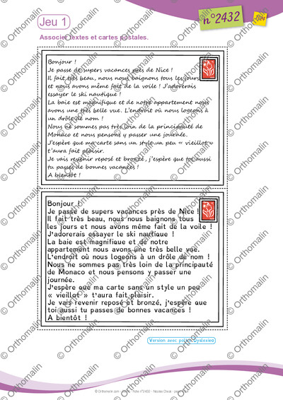 Page 7 de la fiche