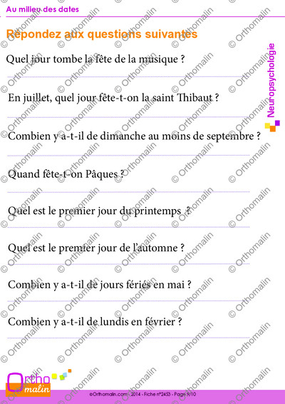 Page 9 de la fiche