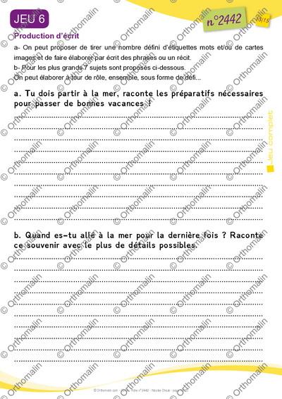 Page 13 de la fiche
