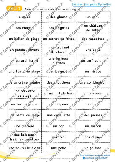 Page 5 de la fiche