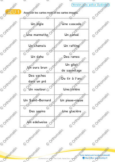 Page 6 de la fiche