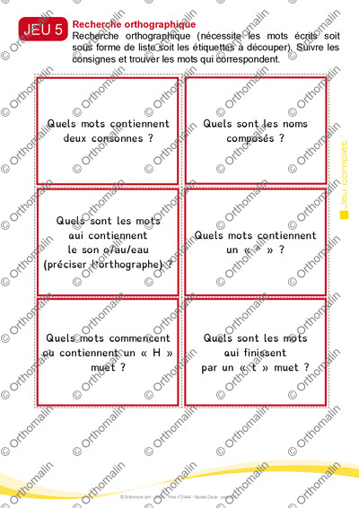Page 9 de la fiche