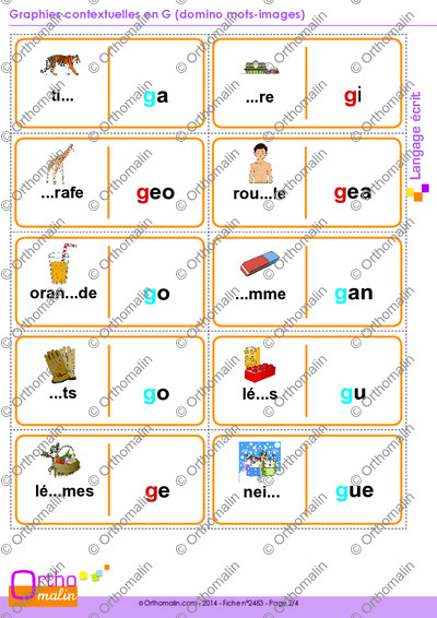 Page 2 de la fiche