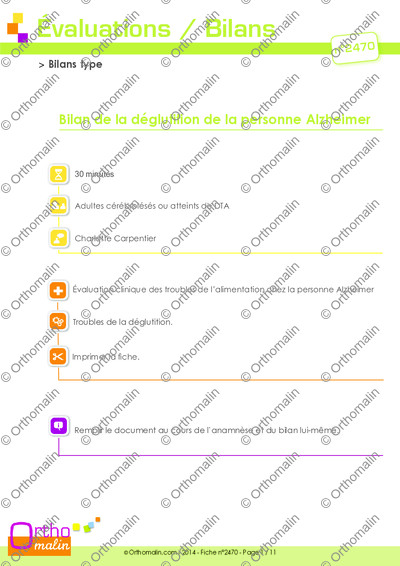 Page 1 de la fiche