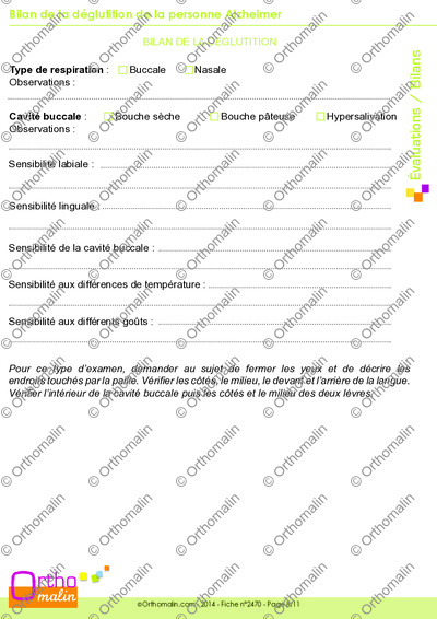 Page 8 de la fiche