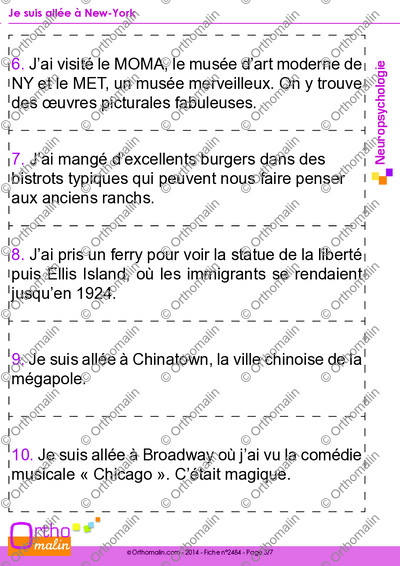 Page 3 de la fiche
