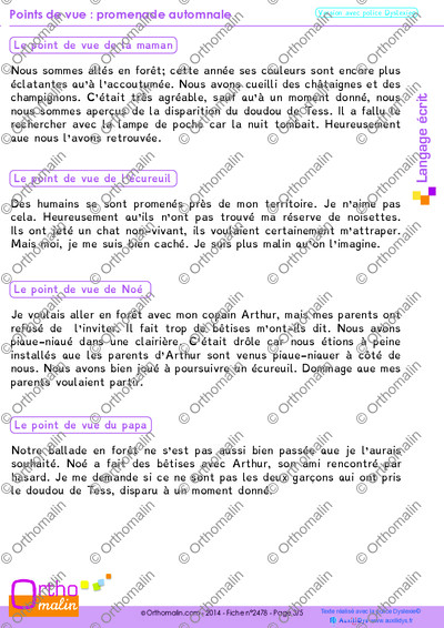 Page 3 de la fiche