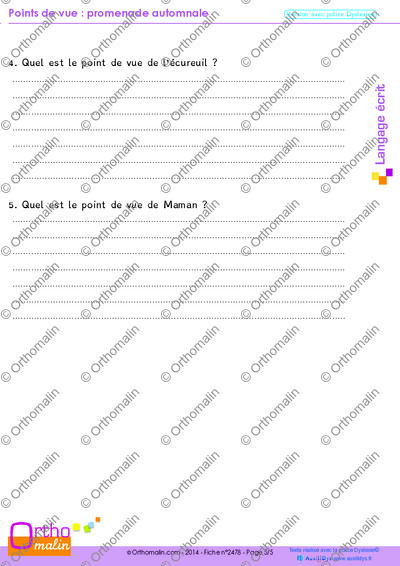 Page 5 de la fiche
