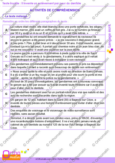 Page 17 de la fiche