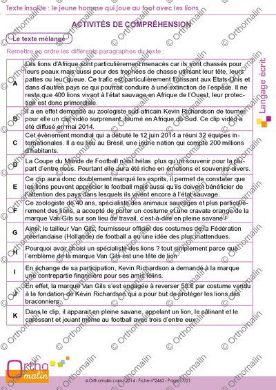 Page 17 de la fiche