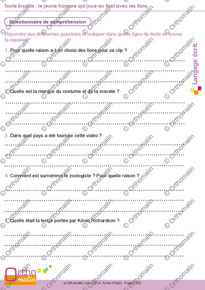 Page 19 de la fiche