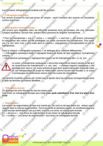 Page 5 de la fiche