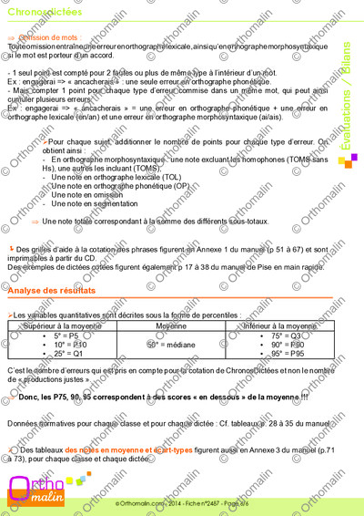 Page 6 de la fiche