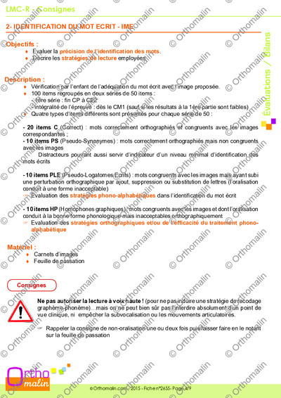 Page 4 de la fiche