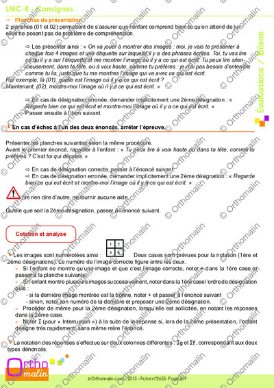Page 8 de la fiche