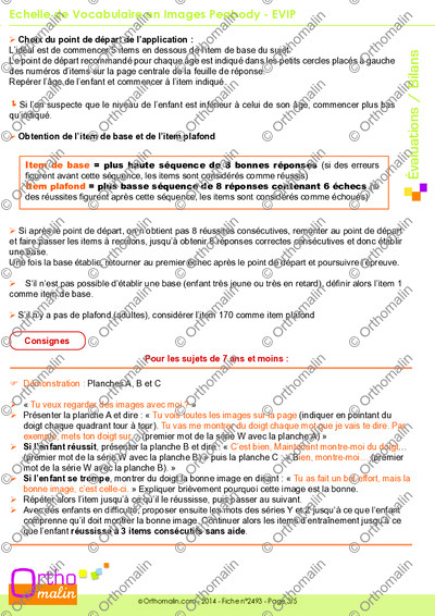 Page 3 de la fiche
