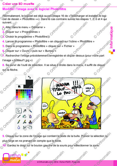 Page 4 de la fiche