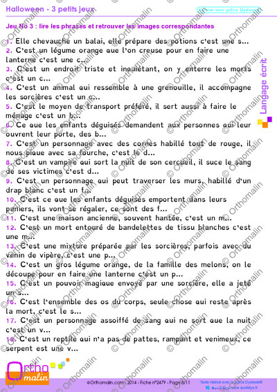 Page 8 de la fiche
