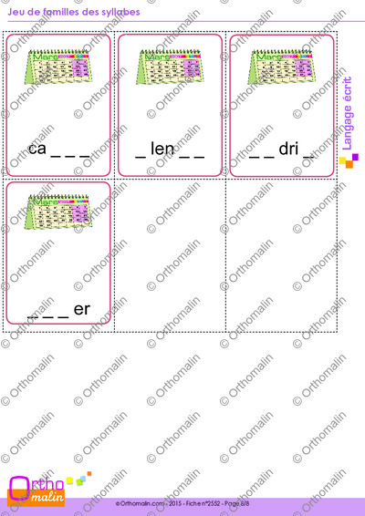 Page 8 de la fiche