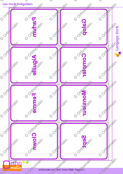 Page 5 de la fiche