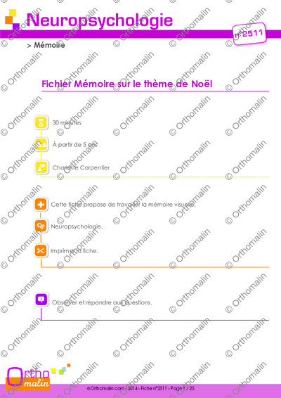 Page 1 de la fiche