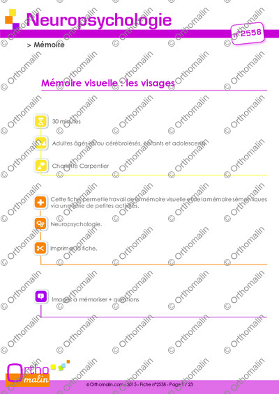Page 1 de la fiche
