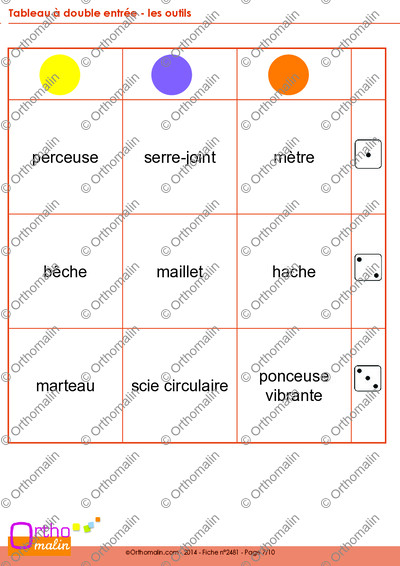 Page 7 de la fiche