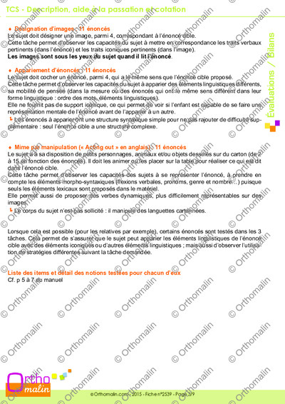 Page 3 de la fiche