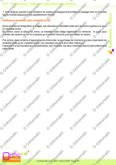 Page 5 de la fiche