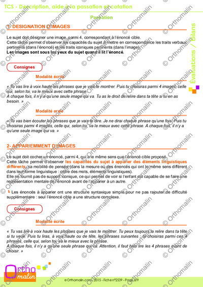 Page 6 de la fiche
