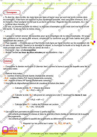 Page 3 de la fiche