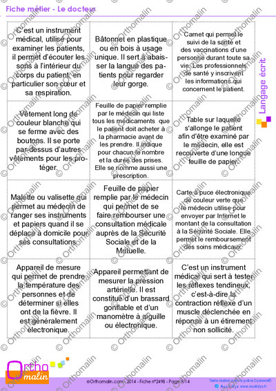 Page 9 de la fiche